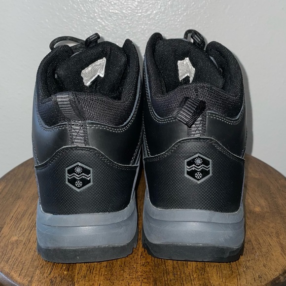 Khombu Summit Leather Hiking Tactical Black Boots Used - Picture 7 of 9